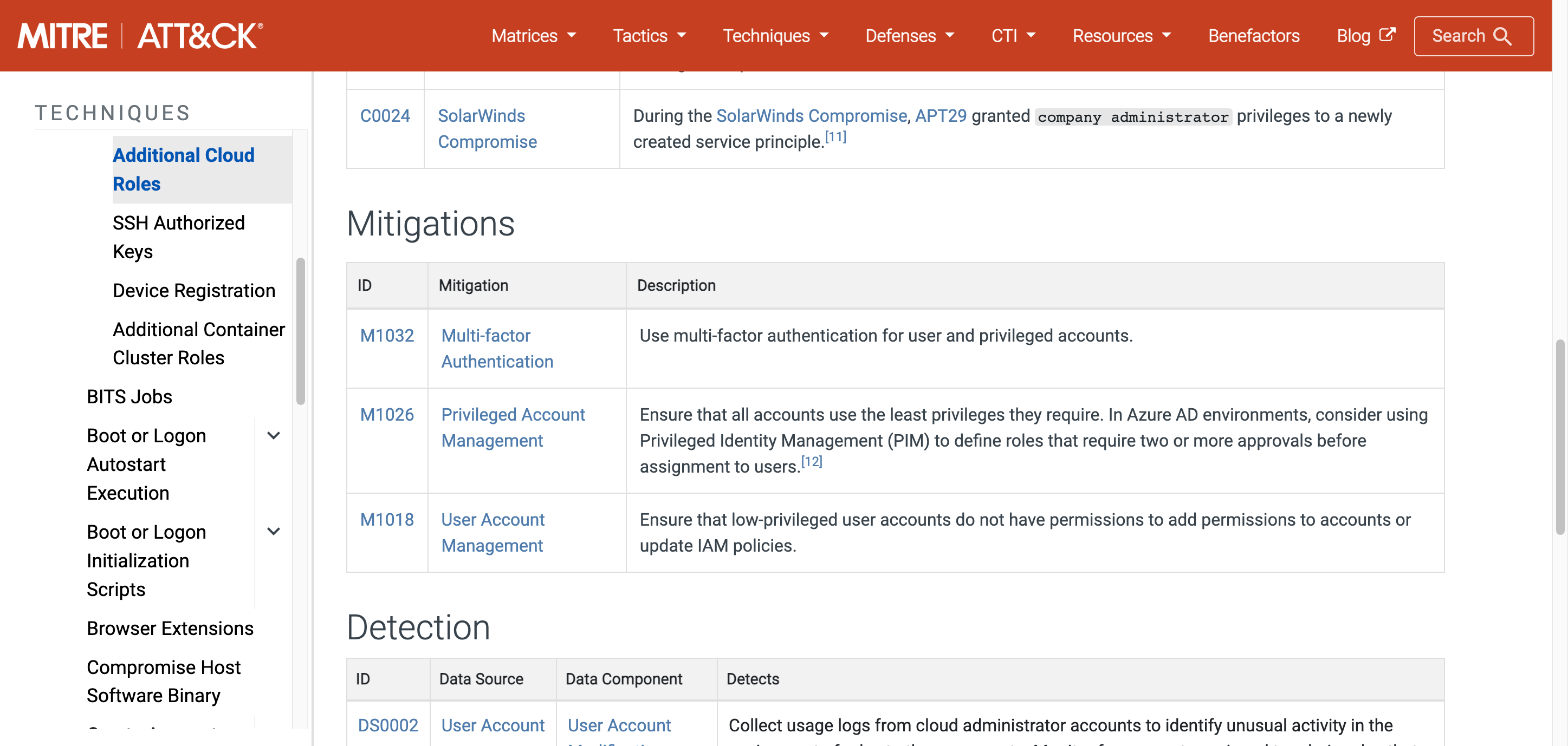 Navigator mitigations