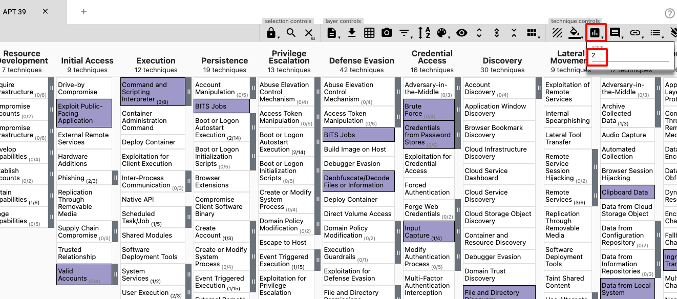 Navigator score layer