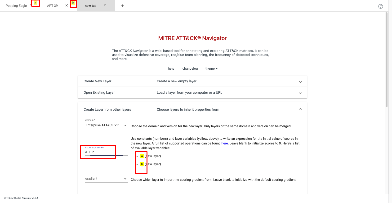 Navigator create layer from layer