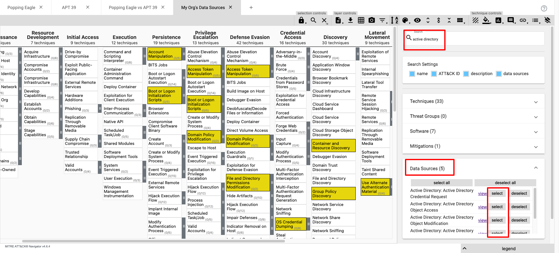 Navigator data sources