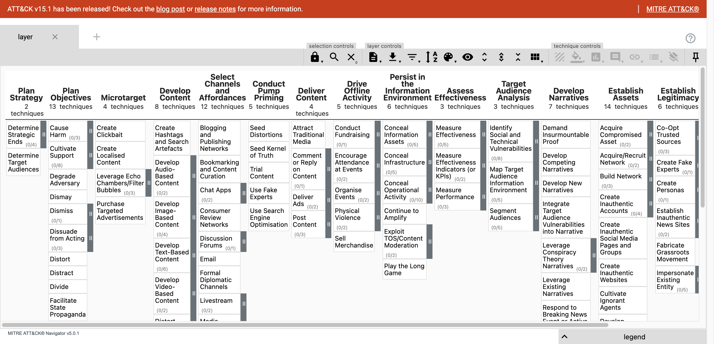 Getting Started with the MITRE ATT&CK Navigator